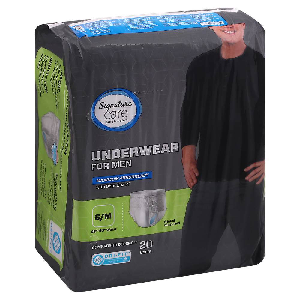 Signature Care Small/Medium Maximum Absorbency Underwear