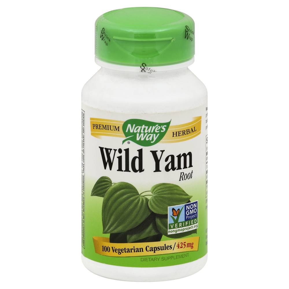 Nature's Way Wild Yam Root Supplement 425 mg (100 ct)