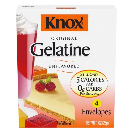 Knox Original Unflavored Gelatine (4 ct)