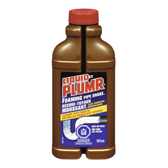 Liquid-Plumr Foaming Pipe Snake Clog Remover