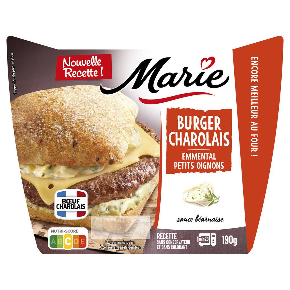 Marie - Burger charolais emmental