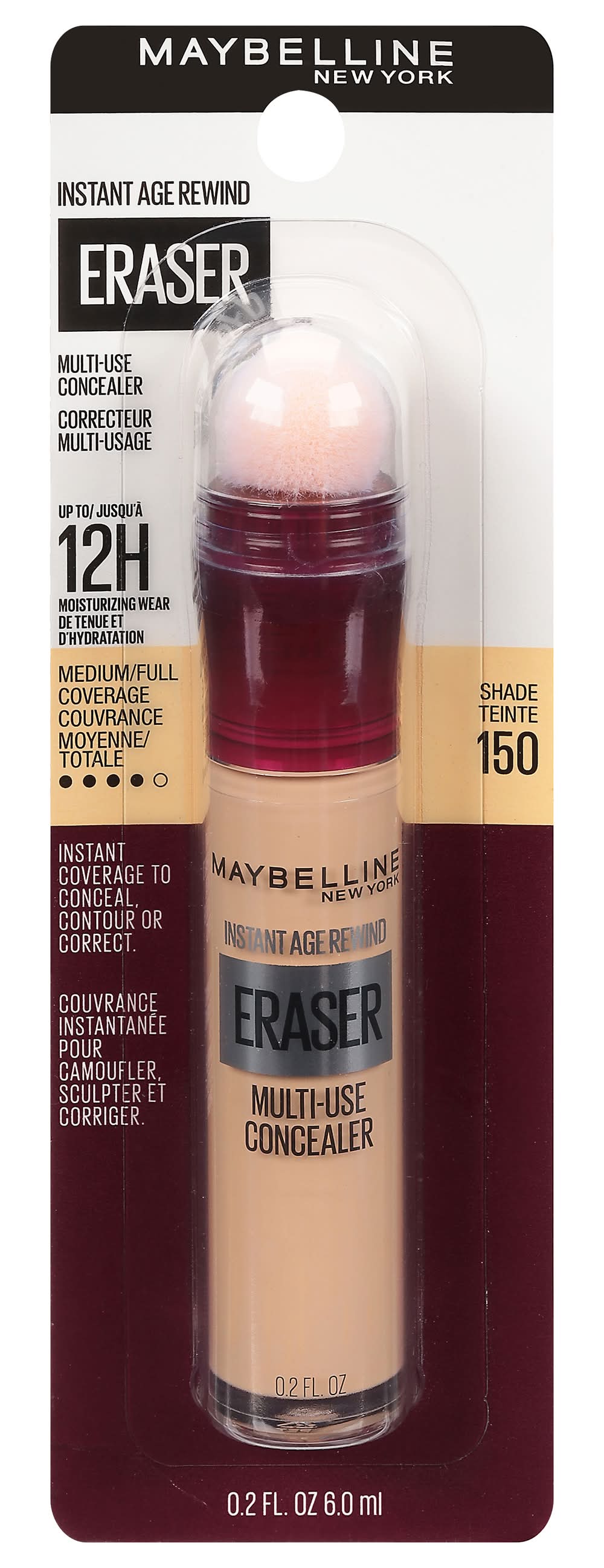 Maybelline 150 Neutralizer Instant Age Rewind Concealer, Neutralizer (0.2 fl oz)
