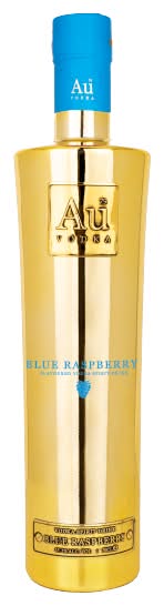 Au Vodka Blue Raspberry, Flavoured Vodka Spirit Drink (700ml)