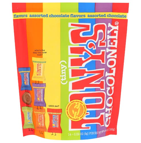 Tony's Chocolonely Assorted Flavors Chocolate Lil Bits