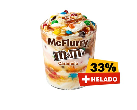 McFlurry M&M Caramelo