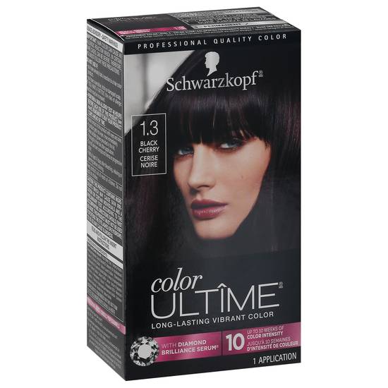 Schwarzkopf Color Ultime 1.3 Black Cherry Permanent Hair Color Cream