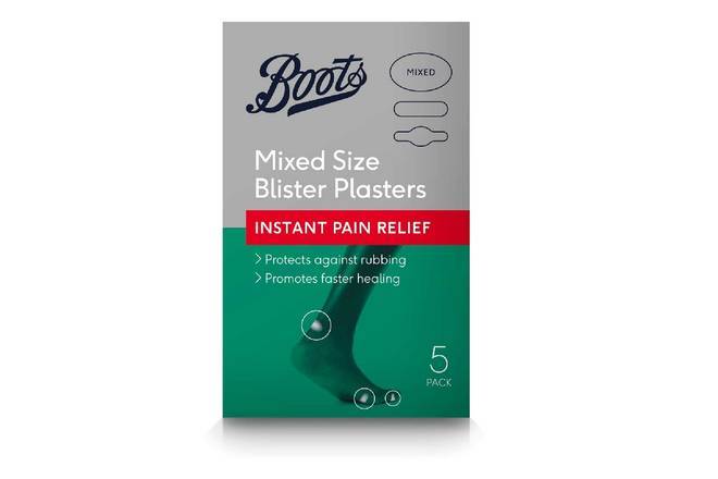 Boots Blister Plasters Mixed Size - 5 Pack
