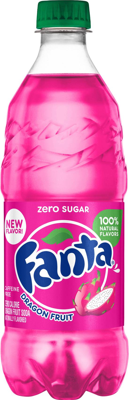 Fanta Zero Sugar Soda (20 fl oz)