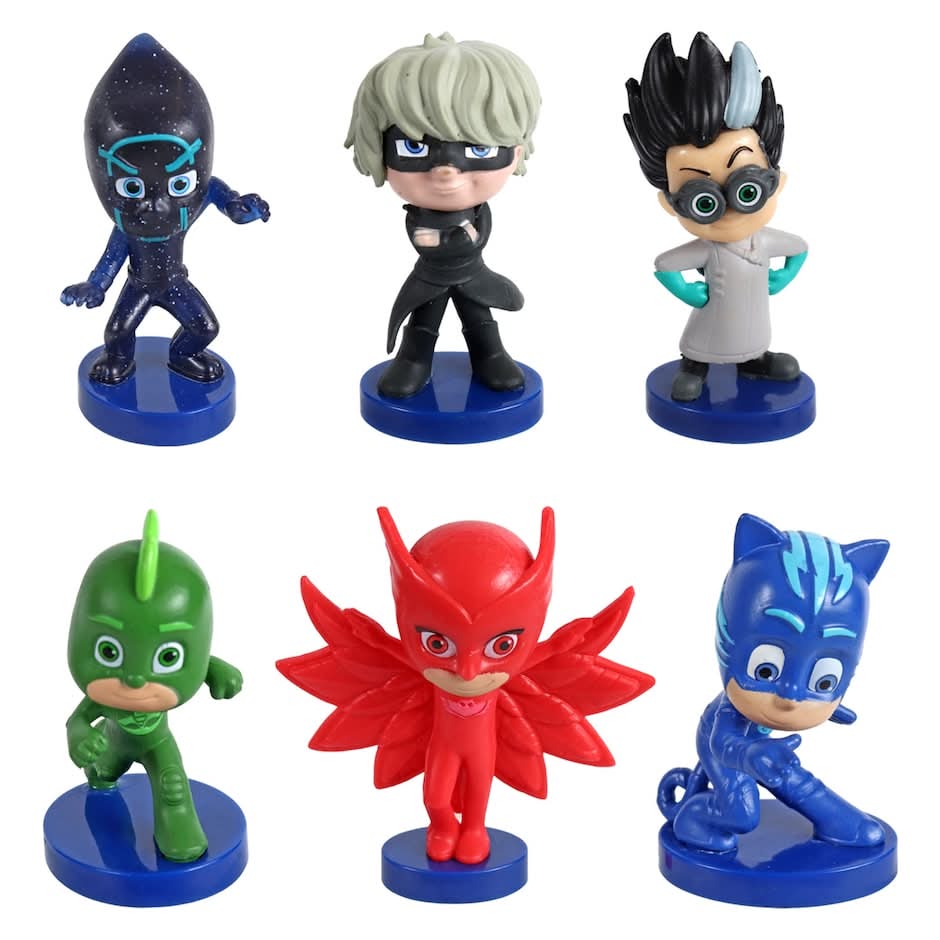 PJ Masks Single Mini Figurines, 2.12 in (6 ct)