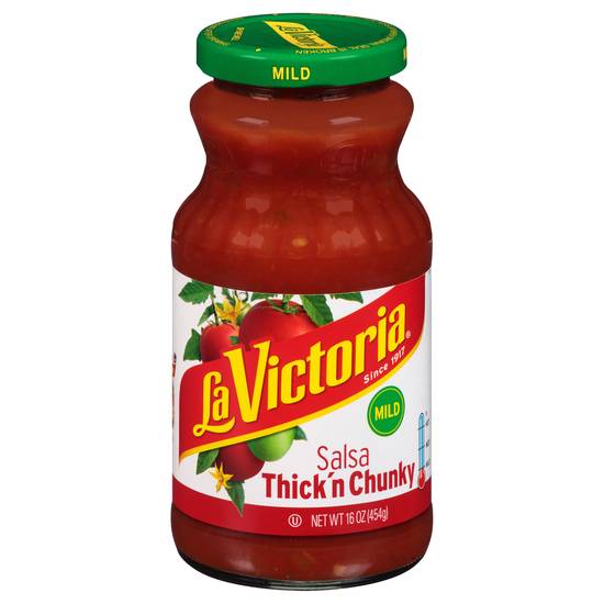 La Victoria Mild Thick 'N Chunky Salsa