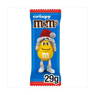 M&M's Crispy Milk Chocolate Christmas Santa Treat (29g)