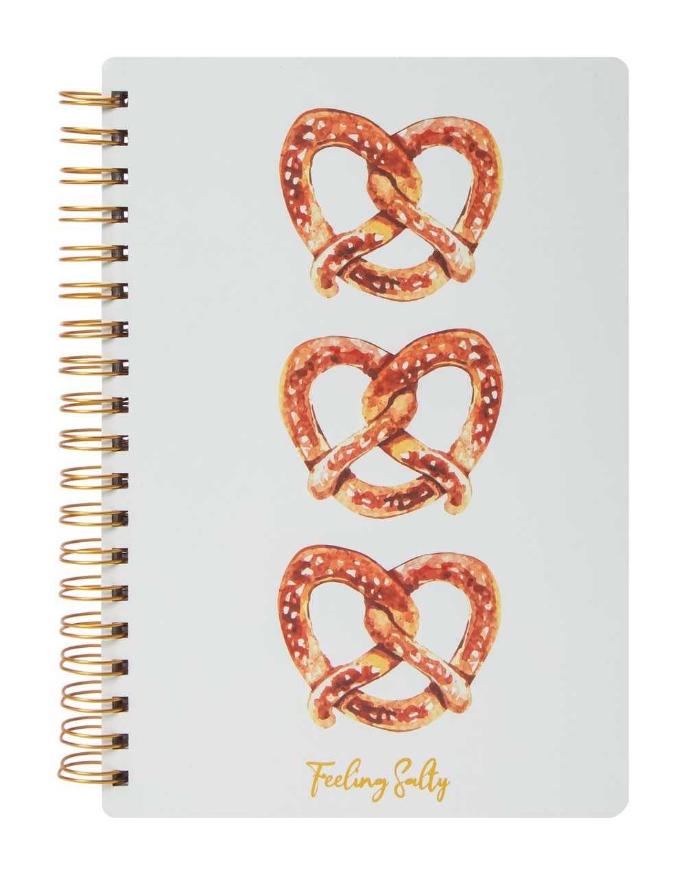 Twin Wire Spiral Bound Journal Pretzel