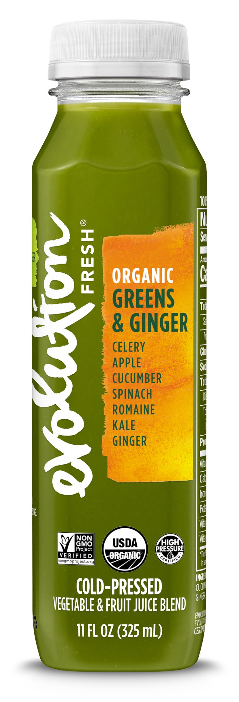 Evolution Greens & Ginger Organic Juice Blend (11 fl oz)