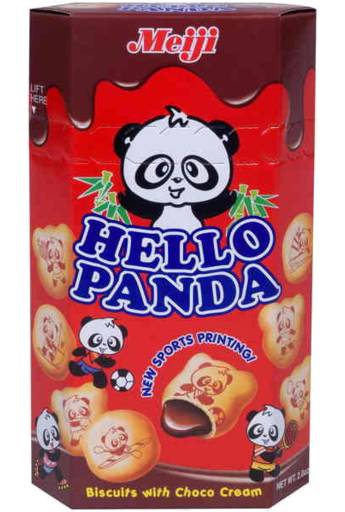 Meiji Hello Panda Biscuits, Chocolate (50g)