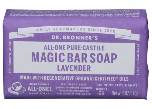 Dr. Bronner's Lavender Bar Soap