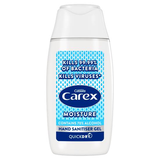 Carex Antibacterial Hand Sanitiser Gel (50ml)