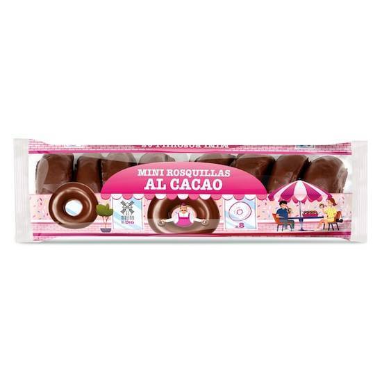 Mini rosquillas al cacao El molino de Día bandeja 155 g