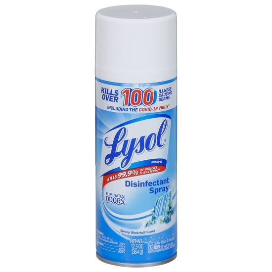 Lysol Spring Waterfall Scent Disinfectant Spray