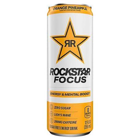Rockstar Focus Orange Pineapple 12oz