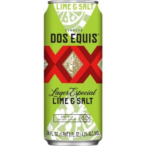 Dos Equis Lime & Salt 24oz Can