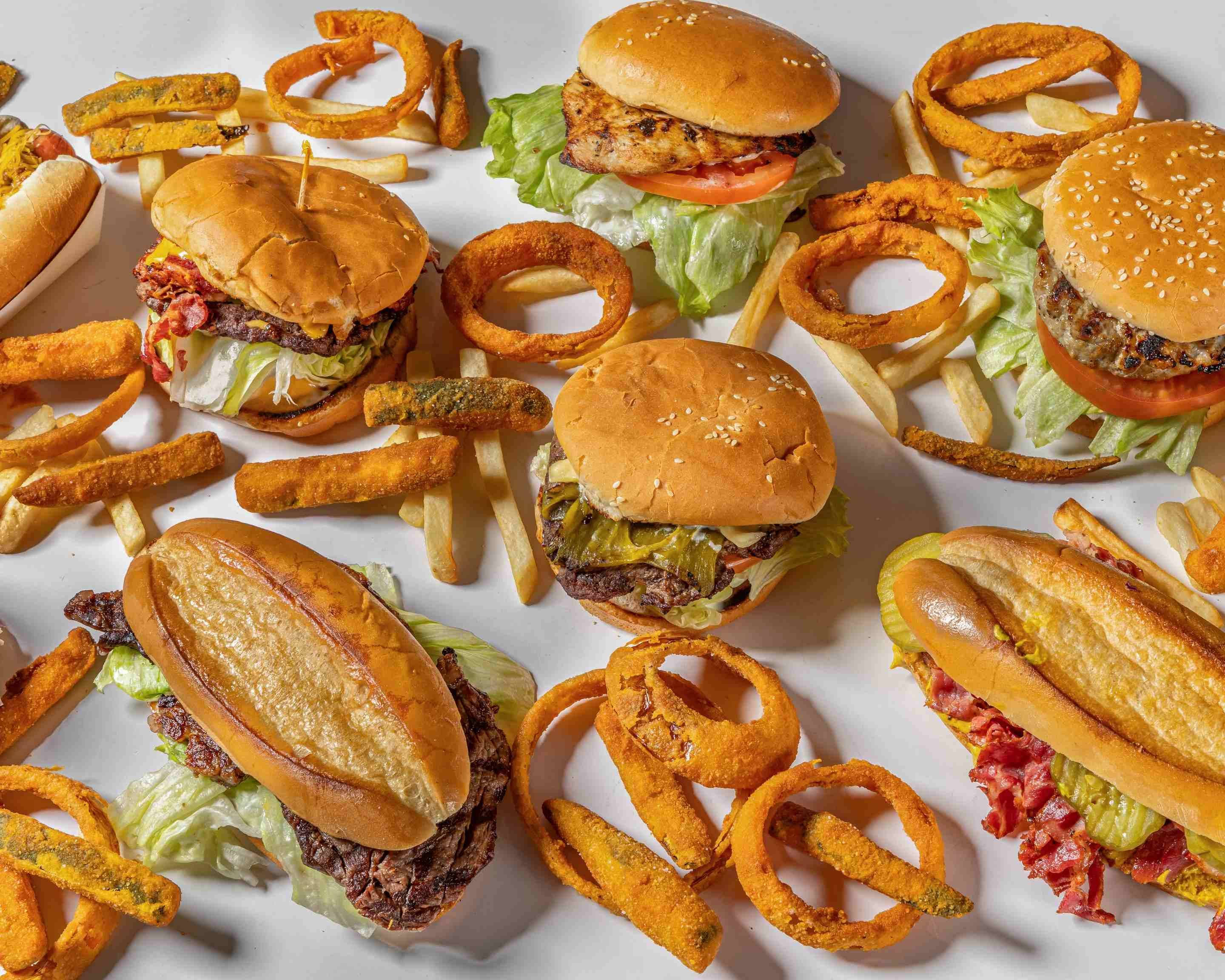 Johnny's burgers menu discount