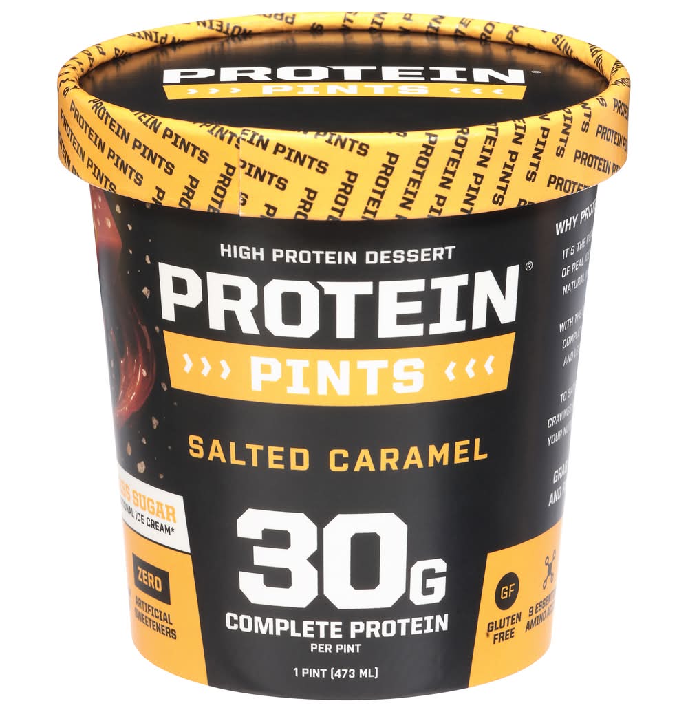 Protein Pints High Protein Dessert, Salted Caramel (1 pint)