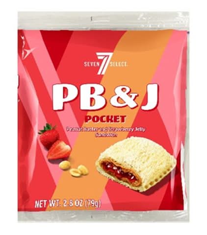 7-Select Pb&J Pocket Sandwich, Strawberry (2.8 oz)