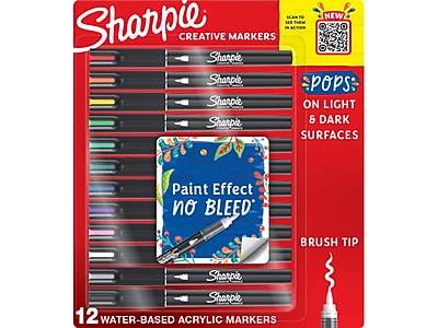 Sharpie Water Based Creative Markers Brush Point (12 ct) (assorted)