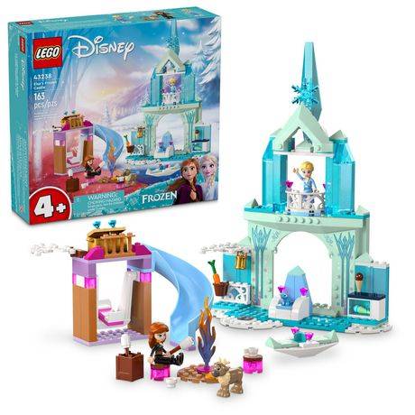 Lego Disney Frozen Elsa’s Frozen Princess Castle Toy Set For Kids Ages 4 Plus