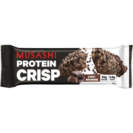 Musashi Protein Crisp Protein Bar Chocolate Brownie 60g