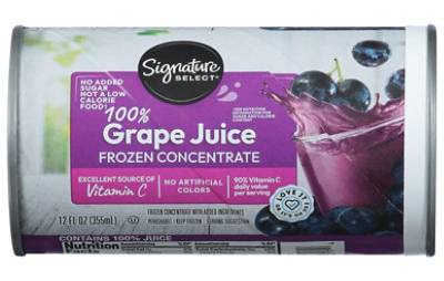 Signature Select 100% Grape Juice Concentrate - 12 Fl.Oz.