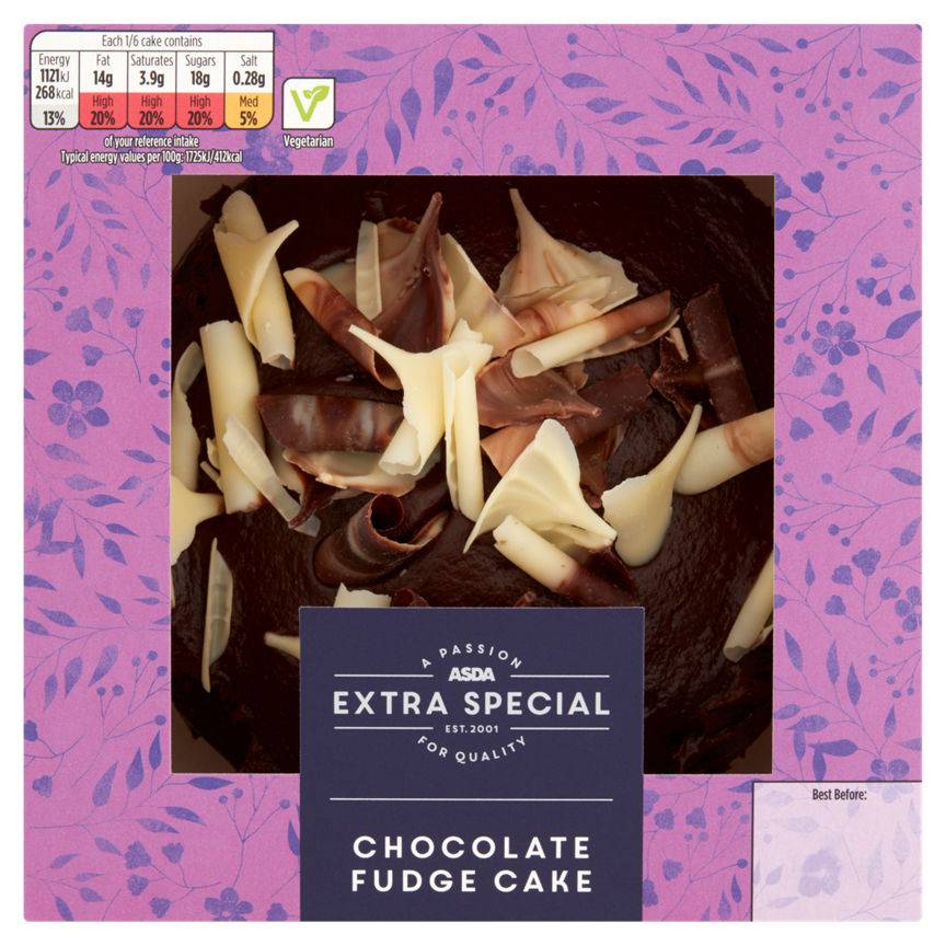 ASDA Extra Special Chocolate Fudge Cake