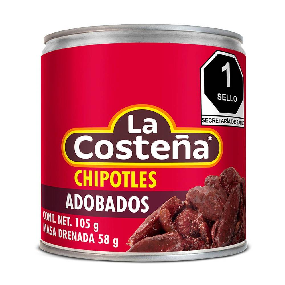 La costeña chiles chipotles adobados