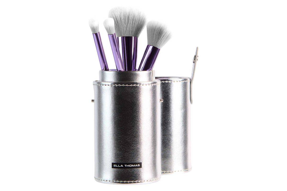 Ella Thomas Make-Up Brushes & Case Gift Set