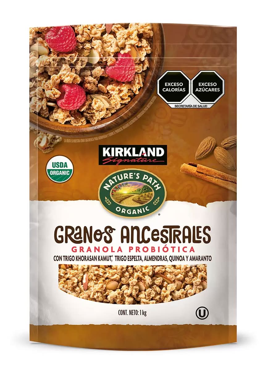 Kirkland Signature · Granos ancestrales granola probiótica (1 kg)