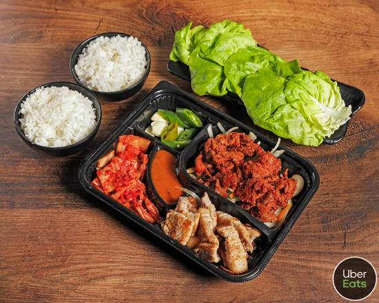 Pork Belly and Pork Bulgogi (Spicy) BBQ Set