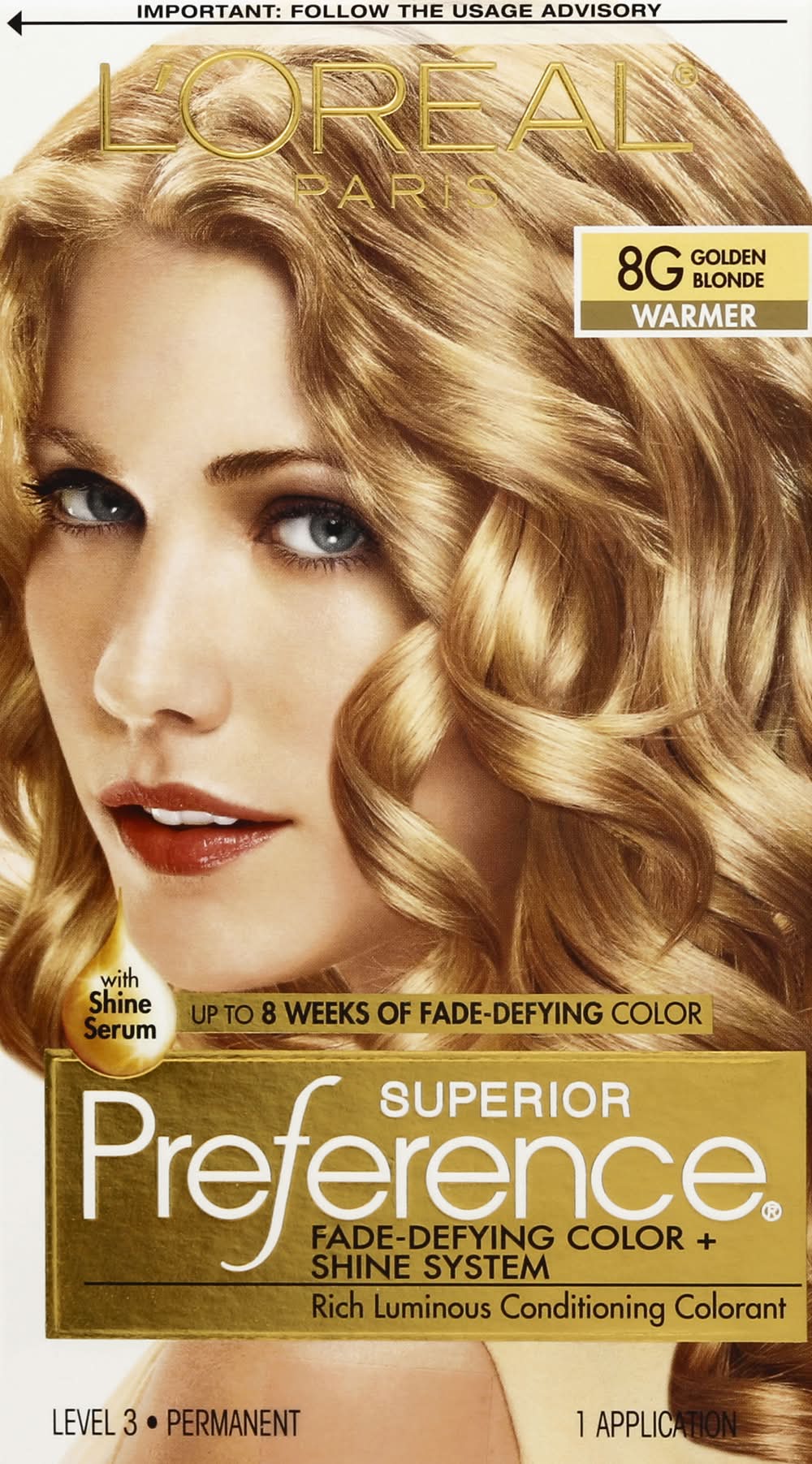 Superior Preference Permanent Hair Color, Golden Blonde (9.6 oz)