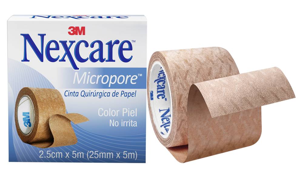 Nexcare MICROPORE PAPEL PIEL 24MM X 5M