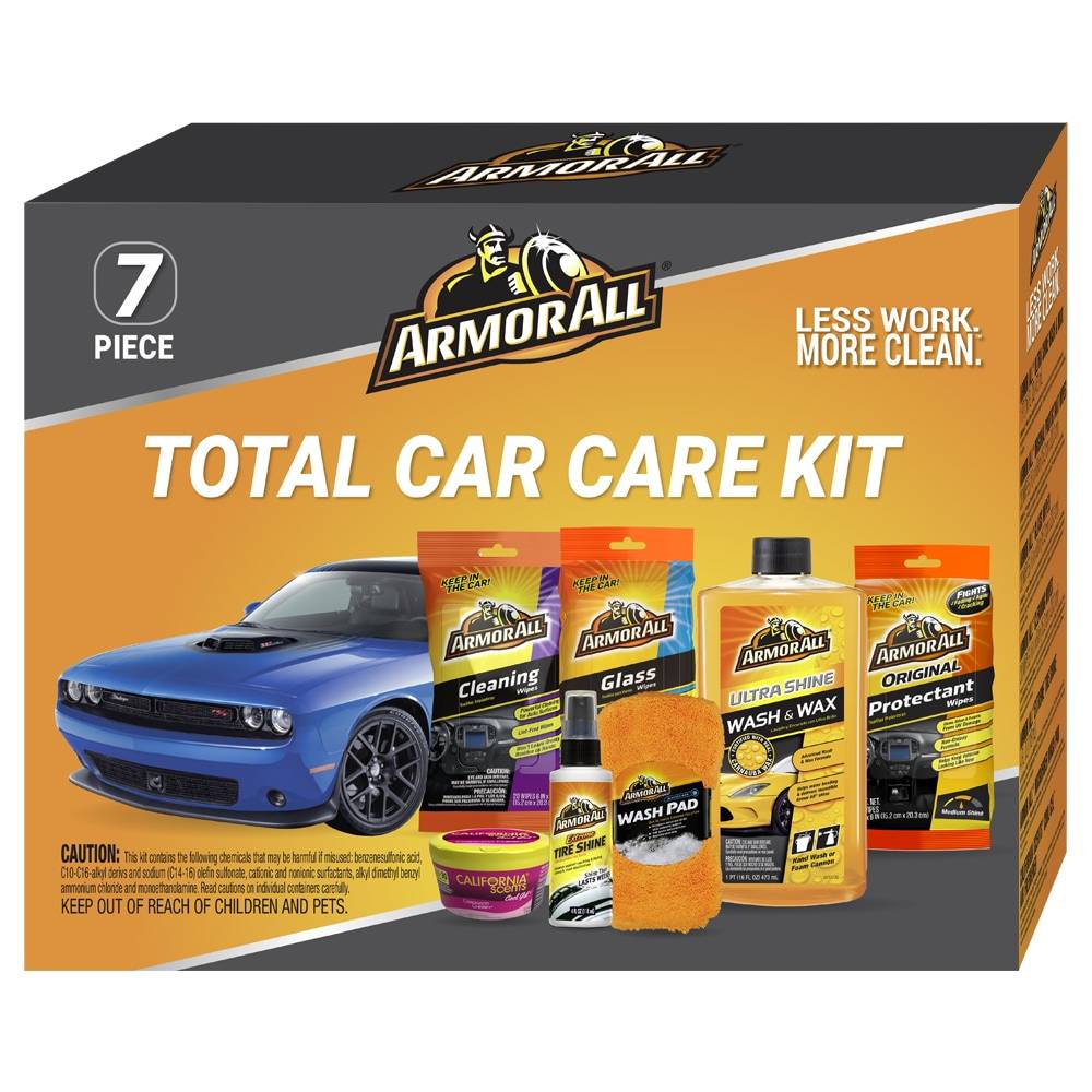 Armor All Care Kit 7-Count Car Exterior Wash/Wax | E304123800