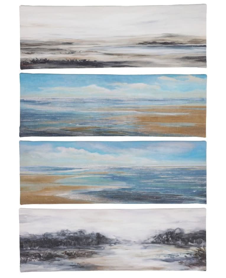 Canvas with Clear Gel Finish Wall Decor