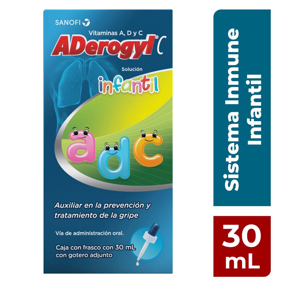 Sanofi · Aderogyl c suspensión infantil (30 ml)