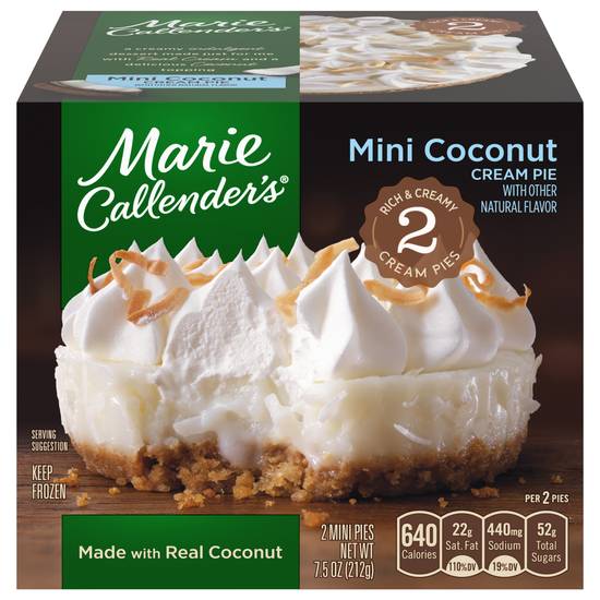 Marie Callender's Mini Coconut Cream Pie (2 ct)
