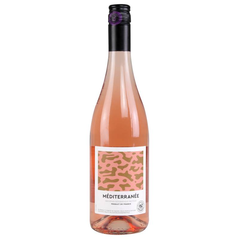 Méditerranée - Vin rosé igp (750ml)