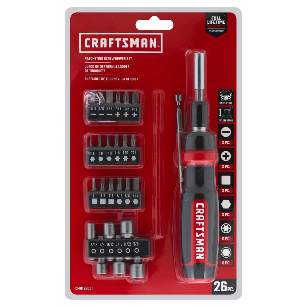 Craftsmen Screwdriver Set (26 ct)