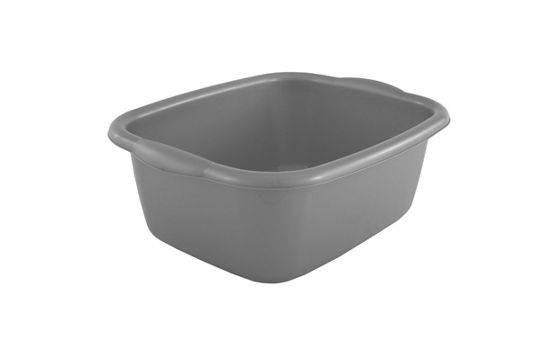 George Home Recycled Plastic Washing Up Bowl Grey