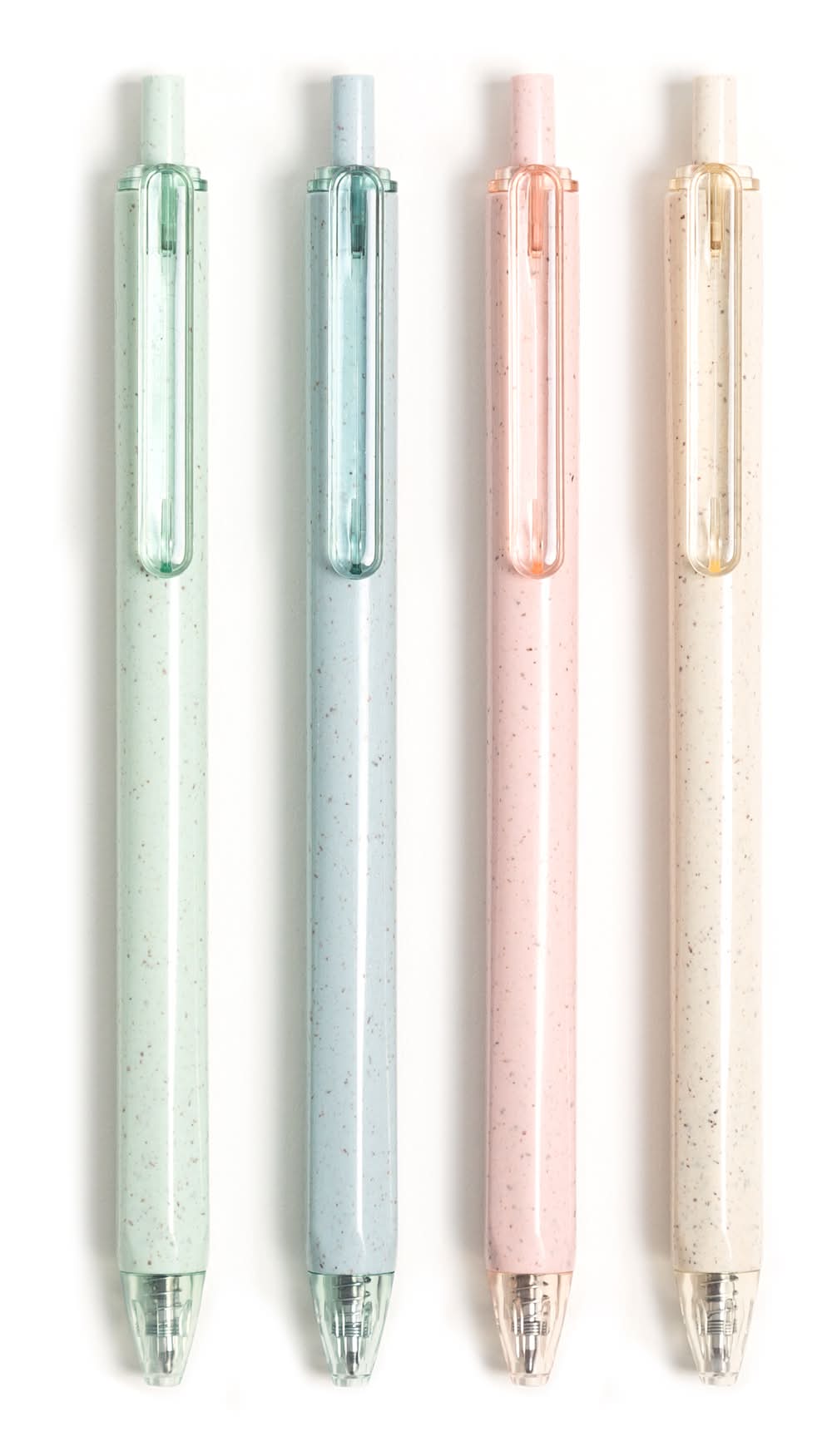 Les Produits U U-Eco Pastel Speckle Black Ink Gel Ink Pens (4 ct)