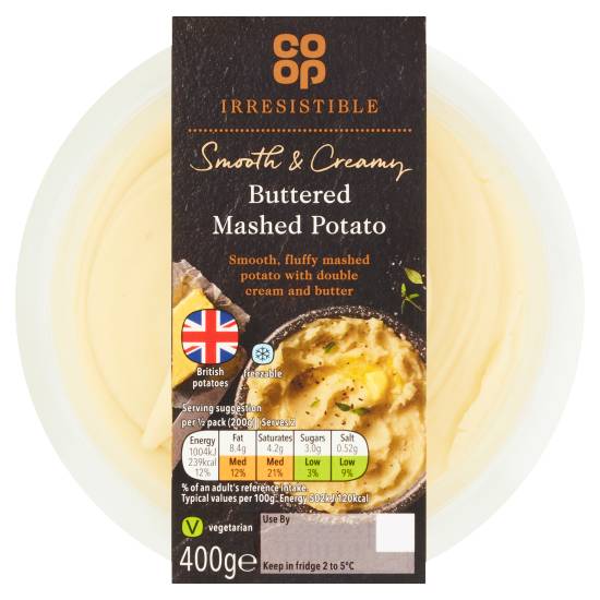 Co-op Irresistible Buttered Mashed Potato (400g)