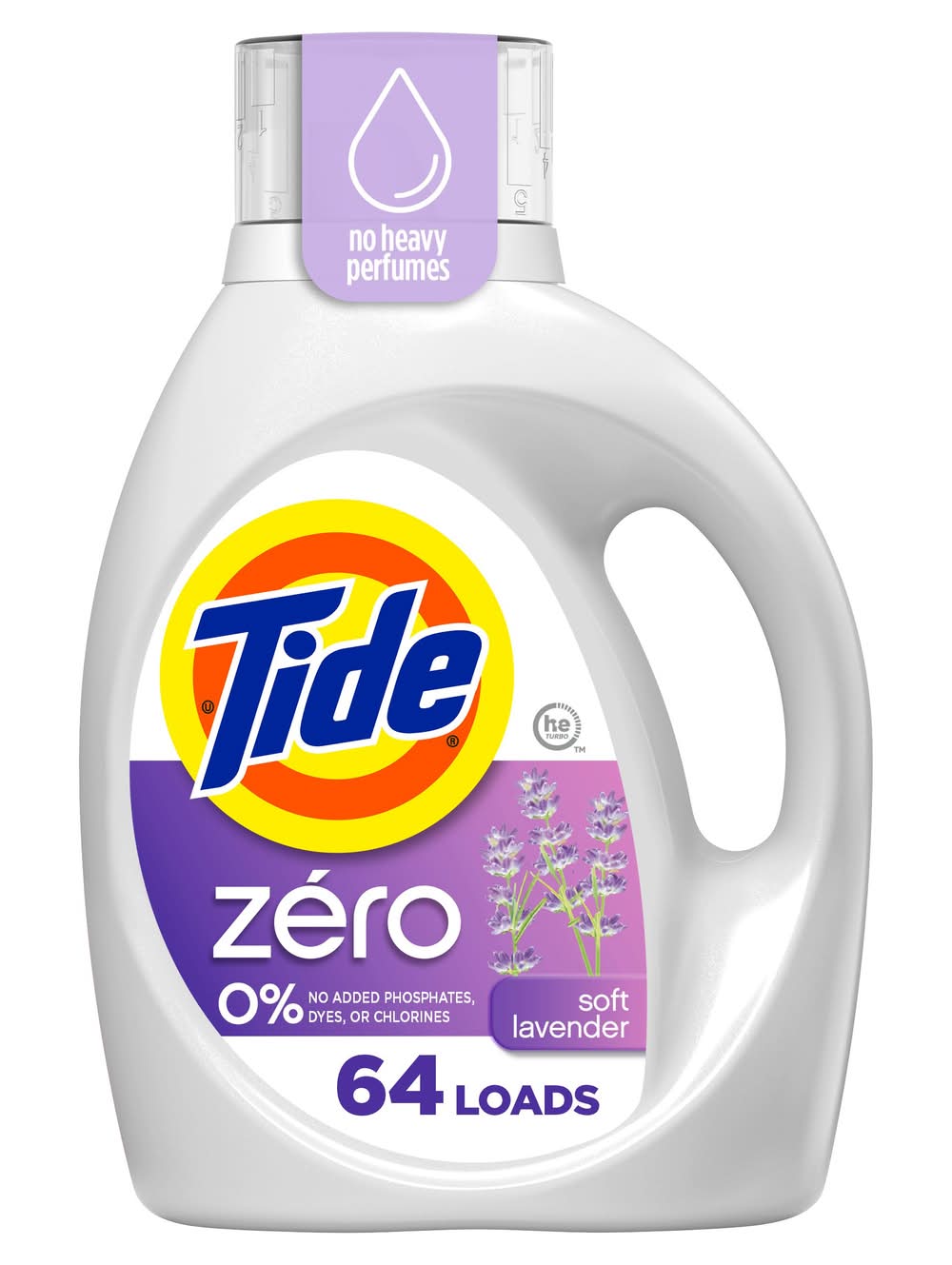 Tide Compatible Soft Liquid Laundry Detergent, Lavender (84 fl oz)