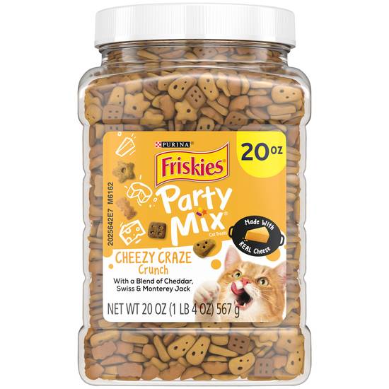 Purina Friskies Party Mix Cheezy Craze Crunch (20 oz)