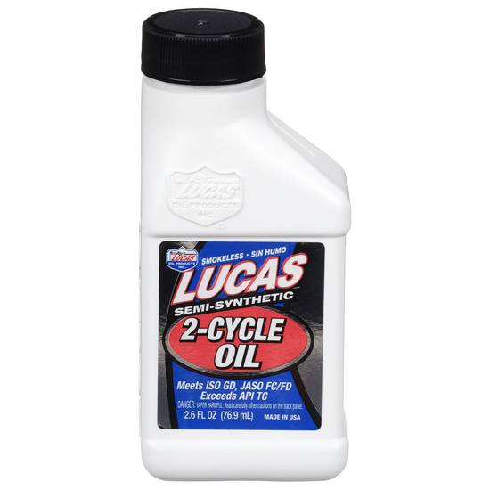 Lucas Semi-Synthetic 2 Cycle Oil (2.6 fl oz)